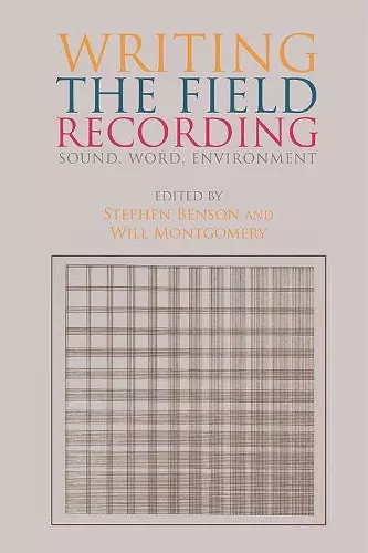 Writing the Field Recording cover