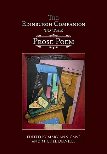 The Edinburgh Companion to the Prose Poem cover