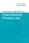 Avizandum Legislation on International Private Law cover