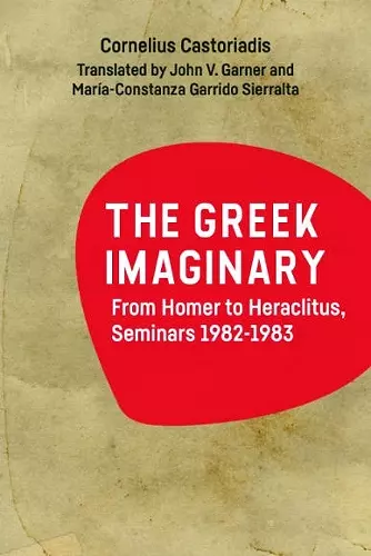 The Greek Imaginary cover