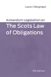 Avizandum Legislation on the Scots Law of Obligations cover