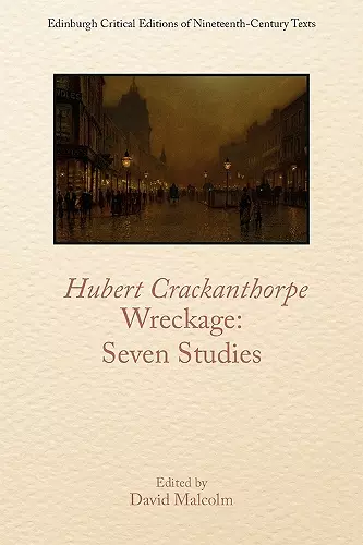 Hubert Crackanthorpe, Wreckage: Seven Studies cover