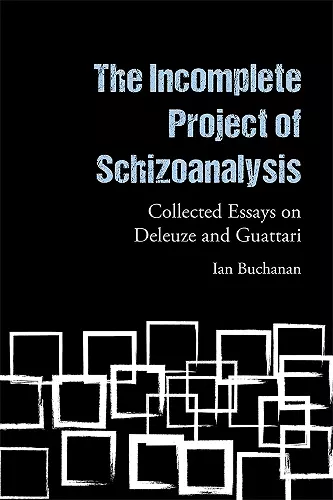 The Incomplete Project of Schizoanalysis cover