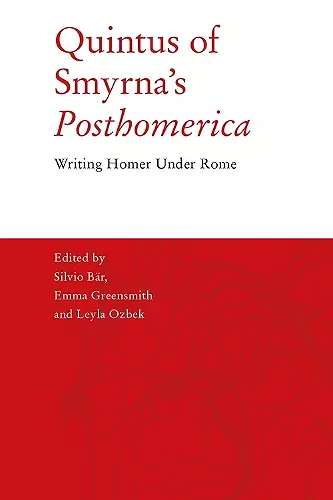 Quintus of Smyrna's 'Posthomerica' cover