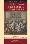 The Edinburgh History of the British and Irish Press, Volume 1 cover