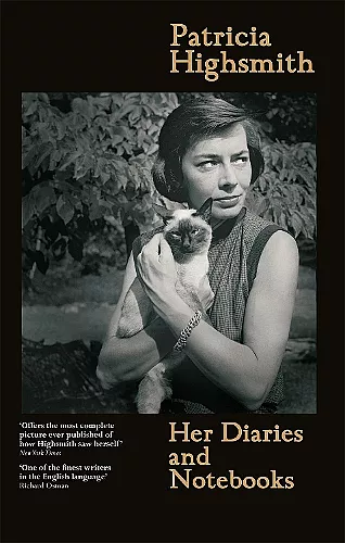 Patricia Highsmith: Her Diaries and Notebooks cover