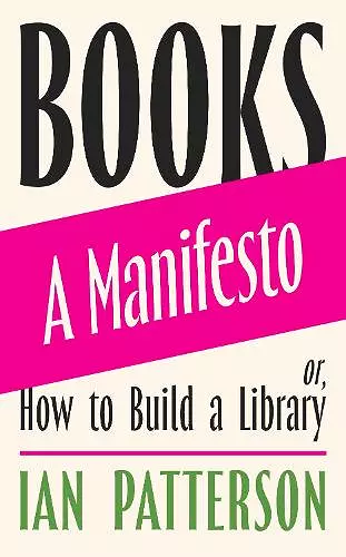 Books - A Manifesto cover