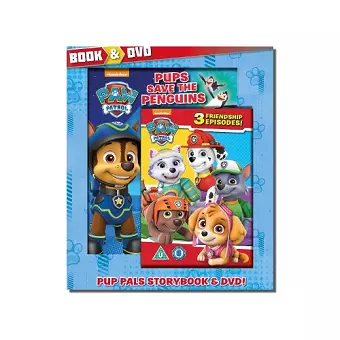 Nickelodeon PAW Patrol Book & DVD cover