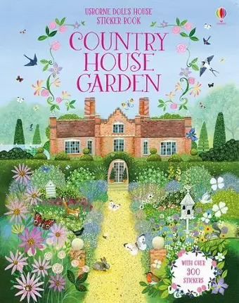 Country House Gardens Sticker Book cover