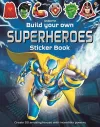 Build Your Own Superheroes Sticker Book cover