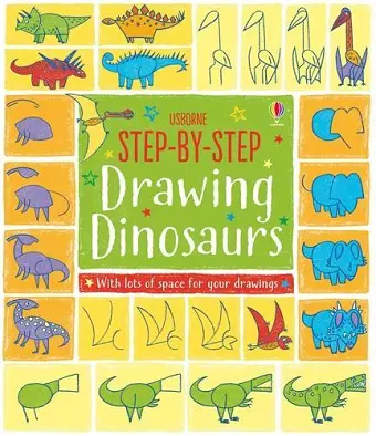 Step-by-Step Drawing Dinosaurs cover