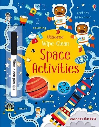 Wipe-Clean Space Activities cover