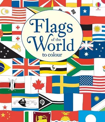 Flags of the World to Colour cover