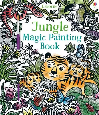 Jungle Magic Painting Book cover