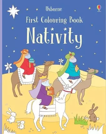 First Colouring Book Nativity cover