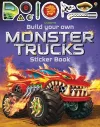 Build Your Own Monster Trucks Sticker Book cover