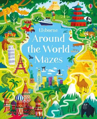 Around the World Mazes cover