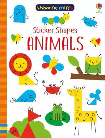 Sticker Shapes Animals cover