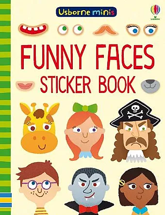 Funny Faces Sticker Book cover