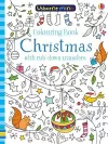 Colouring Book Christmas with rub-down transfers cover