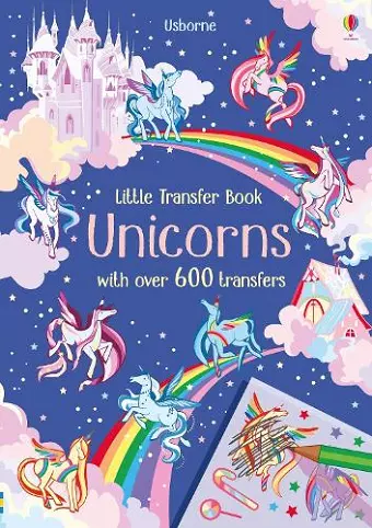 Transfer Activity Book Unicorns cover