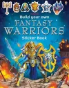 Build Your Own Fantasy Warriors Sticker Book cover