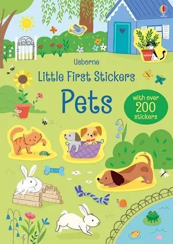 Little First Stickers Pets cover