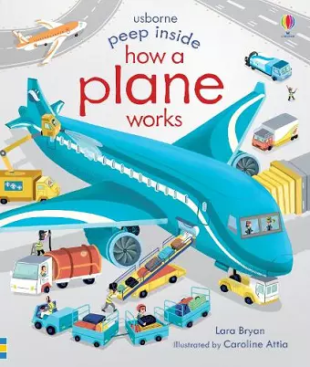 Peep Inside How a Plane Works cover