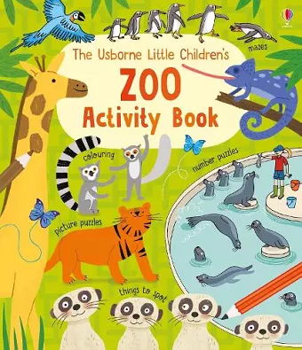Little Children's Zoo Activity Book cover