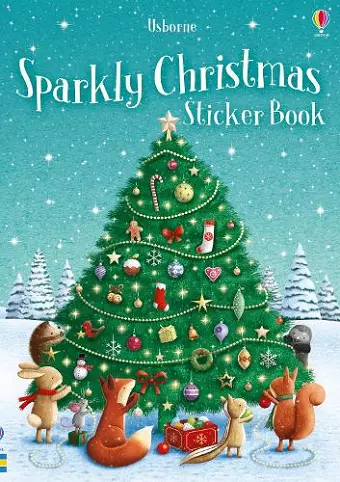 Sparkly Christmas Sticker Book cover