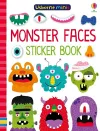 Monster Faces Sticker Book cover