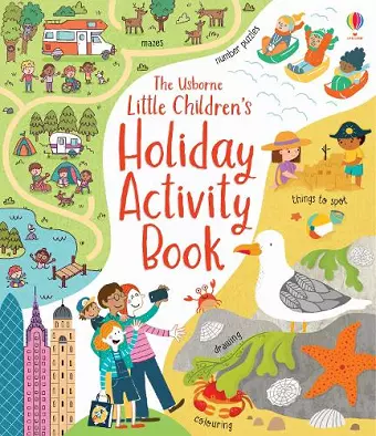 Little Children's Holiday Activity Book cover