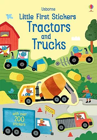 Little First Stickers Tractors and Trucks cover