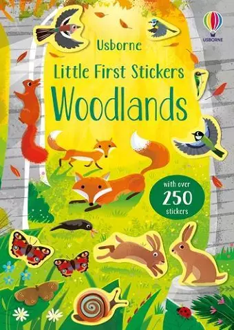 Little First Stickers Woodlands cover