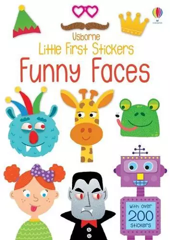 Little First Stickers Funny Faces cover