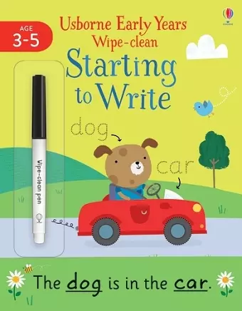 Early Years Wipe-Clean Starting to Write cover