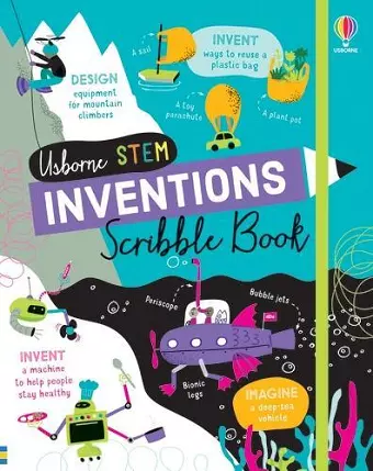 Inventions Scribble Book cover