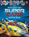 Build Your Own Supercars Sticker Book cover