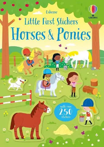 Little First Stickers Horses and Ponies cover