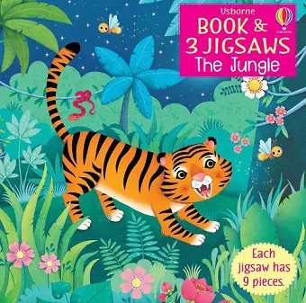 Usborne Book and 3 Jigsaws: The Jungle cover