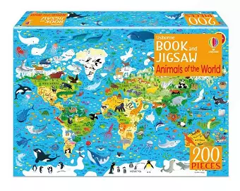 Usborne Book and Jigsaw Animals of the World cover
