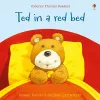 Ted in a red bed cover