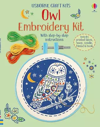 Embroidery Kit: Owl cover