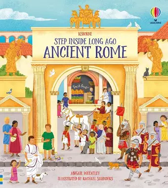 Step Inside Long Ago Ancient Rome cover