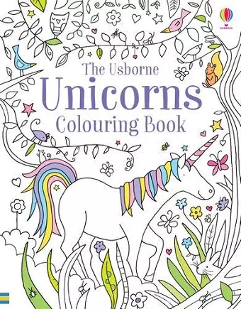 Unicorns Colouring Book cover