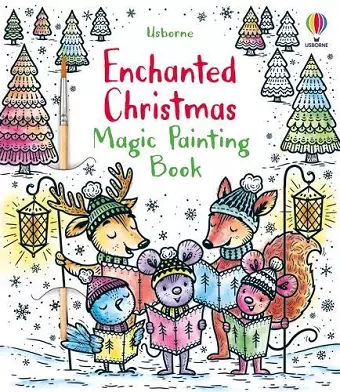 Enchanted Christmas Magic Painting Book cover