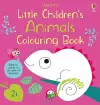 Little Children's Animals Colouring Book cover