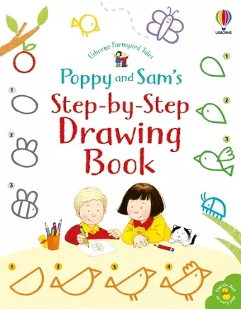 Poppy and Sam's Step-by-Step Drawing Book cover