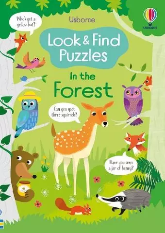 Look and Find Puzzles In the Forest cover