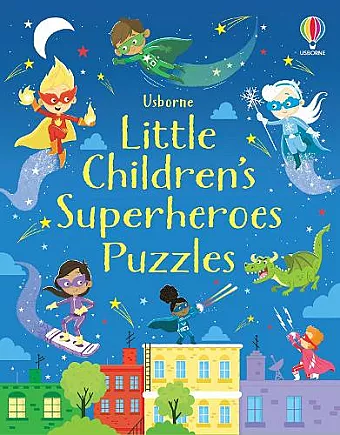 Little Children's Superheroes Puzzles cover
